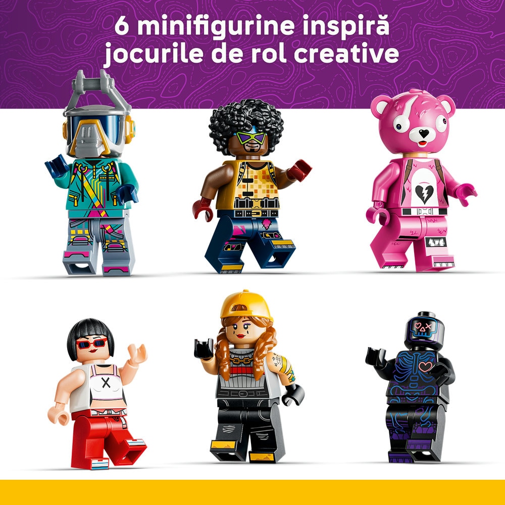 LEGO Fortnite: Rave Cave 77082, 12 ani+, 1963 piese