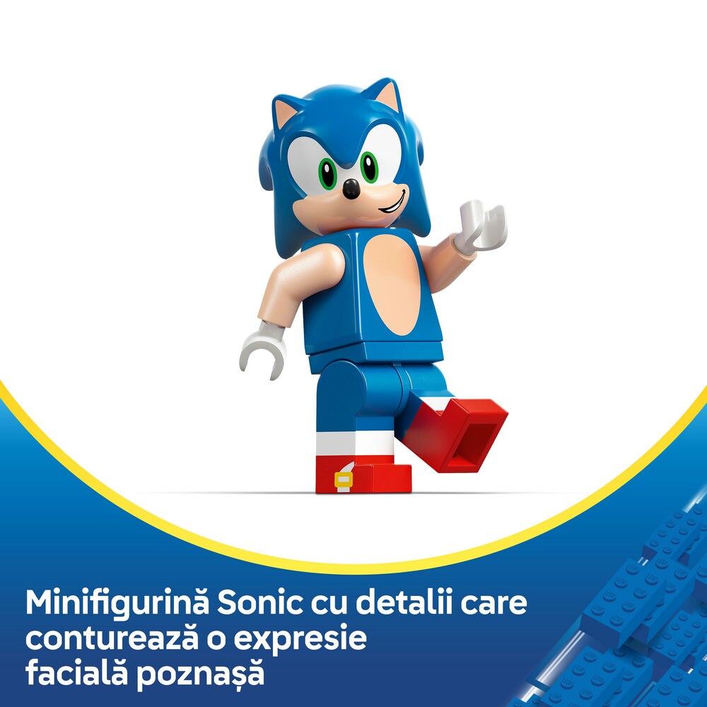 LEGO Sonic The Hedgehog: Speedster Lightning 77117, 7 ani+, 126 piese