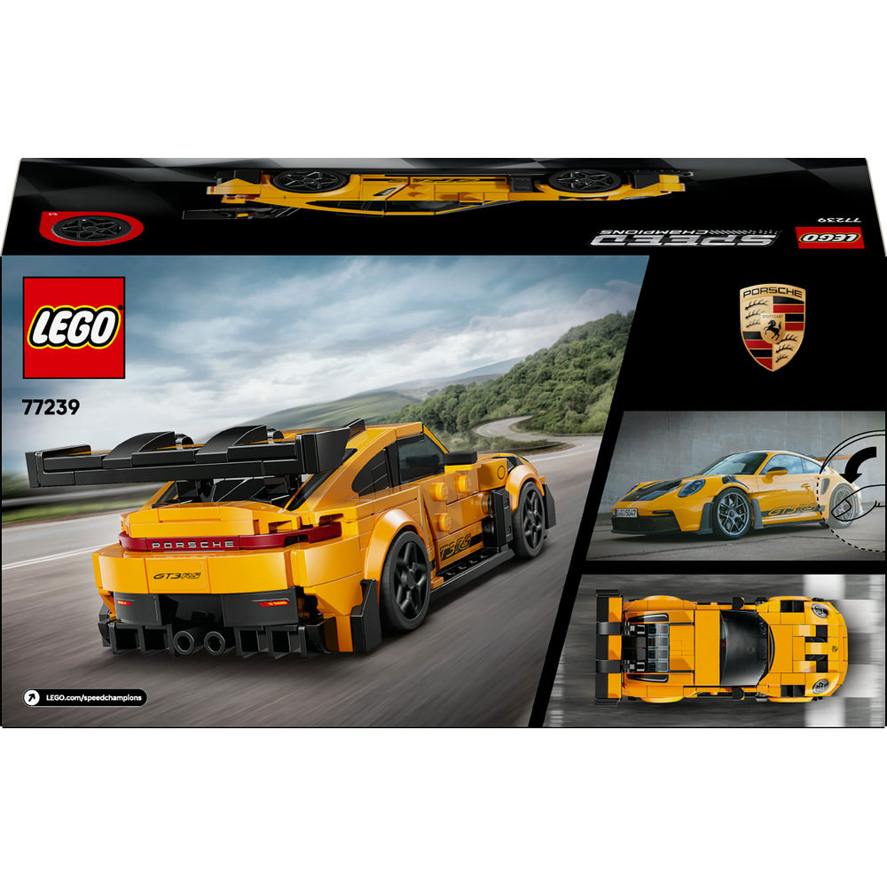 LEGO Speed Champions: Supermasina Porsche 911 GT3 RS 77239, 9 ani+, 348 piese