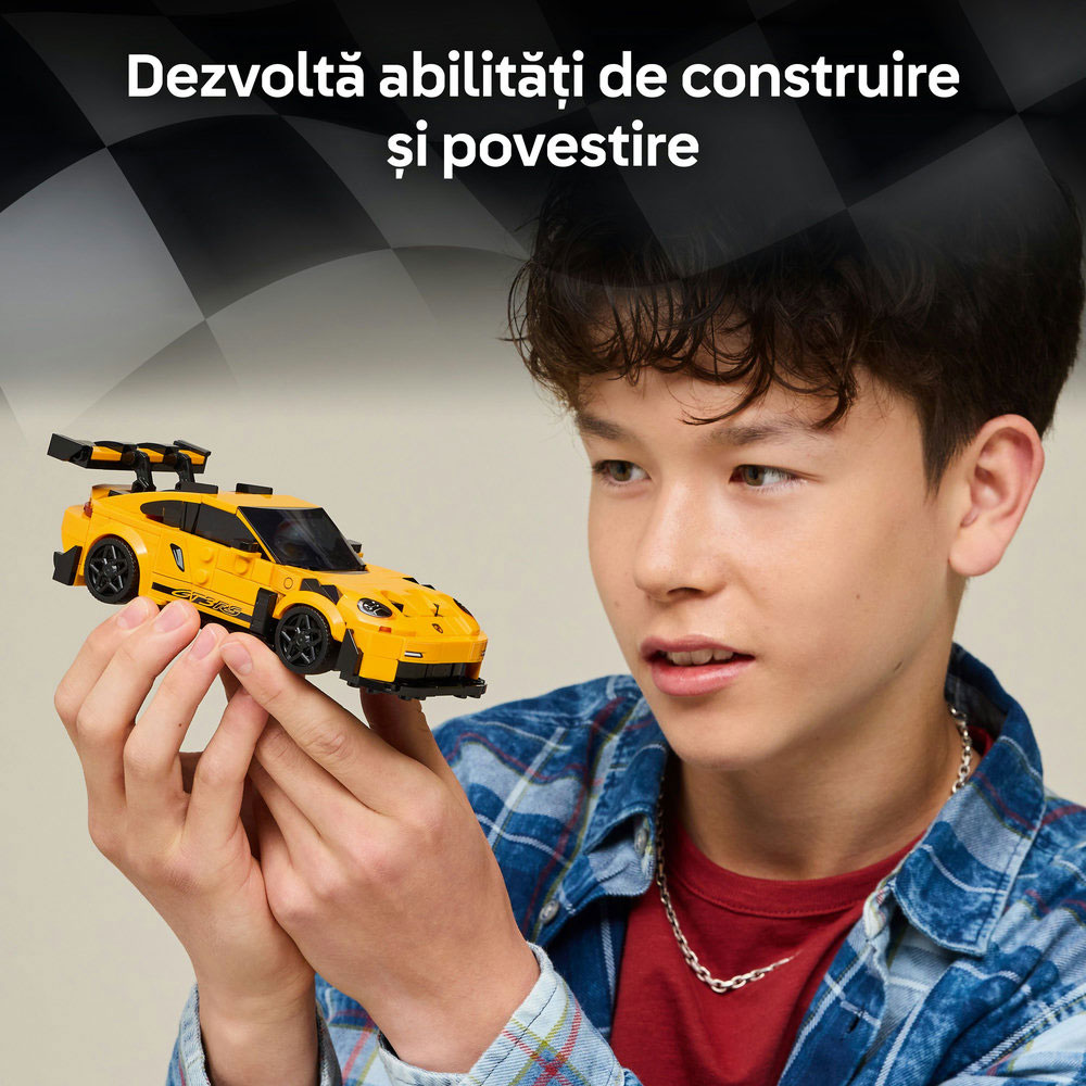 LEGO Speed Champions: Supermasina Porsche 911 GT3 RS 77239, 9 ani+, 348 piese