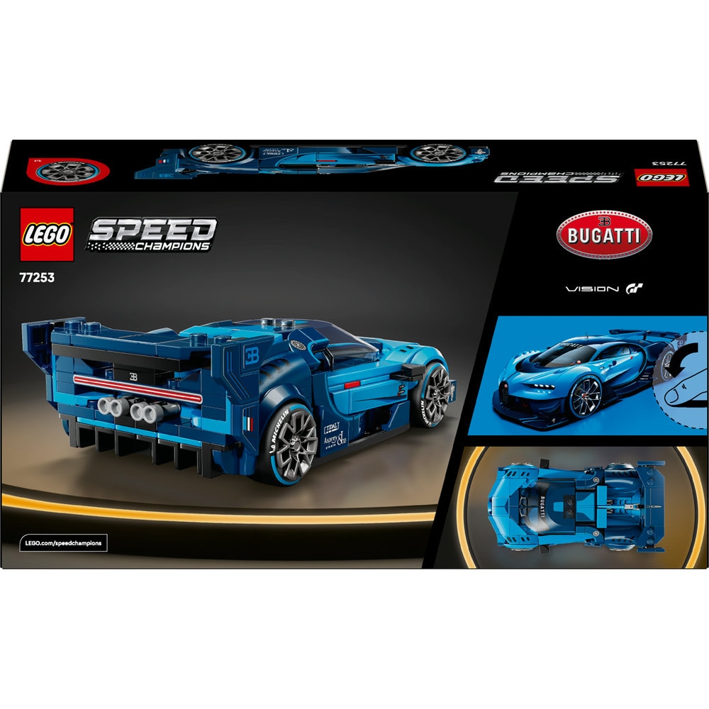 LEGO Speed Champions: Hipermasina sport Bugatti Vision GT 77253, 9 ani+, 284 piese