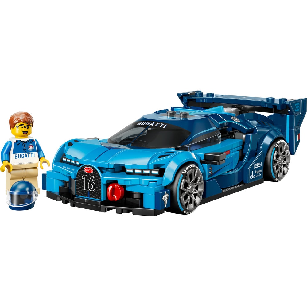 LEGO Speed Champions: Hipermasina sport Bugatti Vision GT 77253, 9 ani+, 284 piese