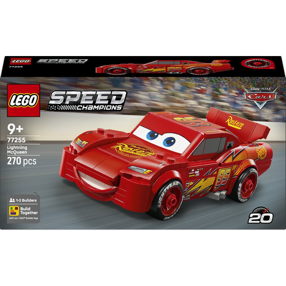 LEGO Speed Champions: Fulger McQueen 77255, 9 ani+, 270 piese