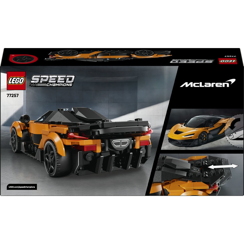 LEGO Speed Champions: McLaren W1 77257, 9 ani+, 287 piese