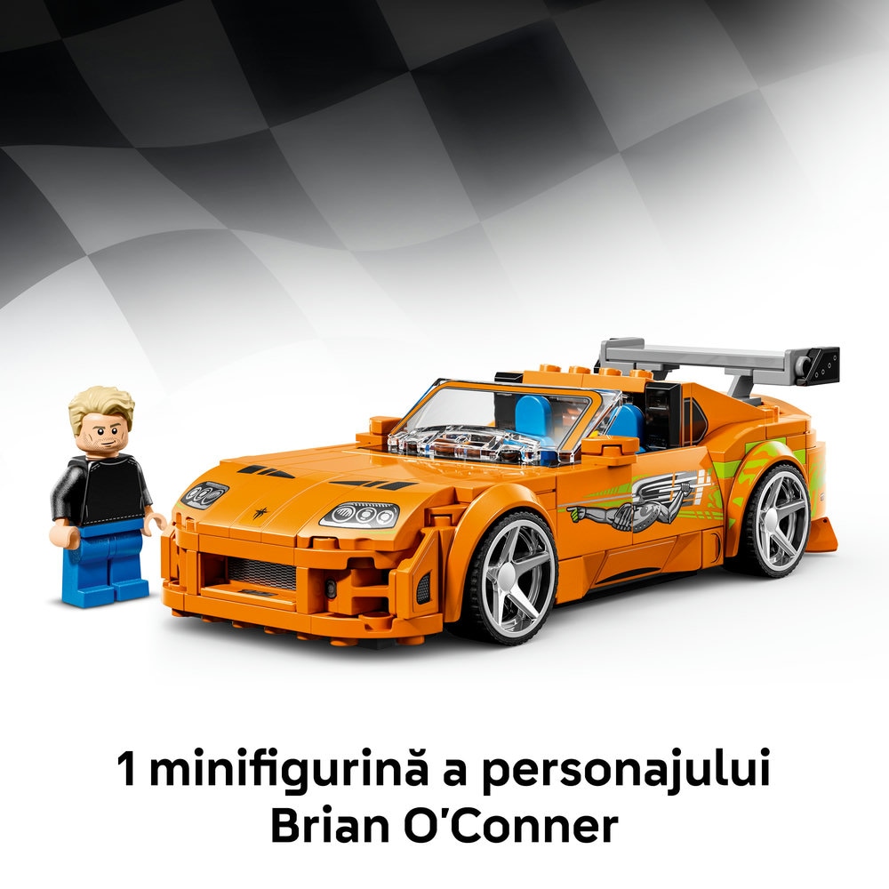 LEGO Speed Champions: Toyota Supra MK4 din Furios si iute 77260, 10 ani+, 292 piese