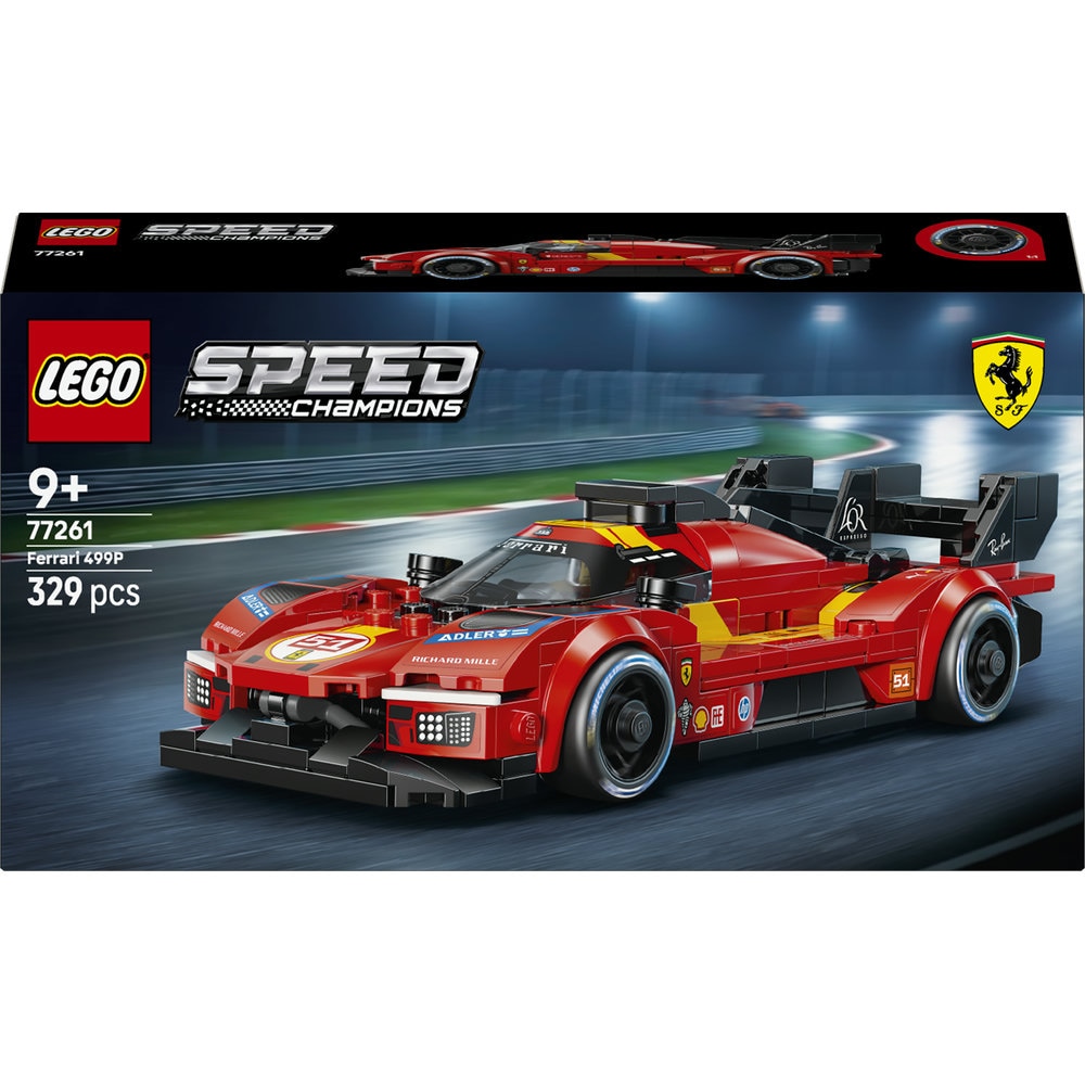 LEGO Speed Champions: Ferrari 499P 77261, 9 ani+, 329 piese