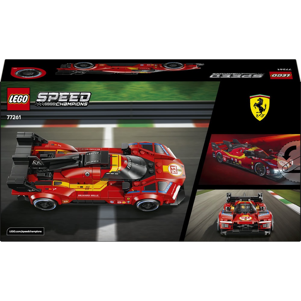 LEGO Speed Champions: Ferrari 499P 77261, 9 ani+, 329 piese