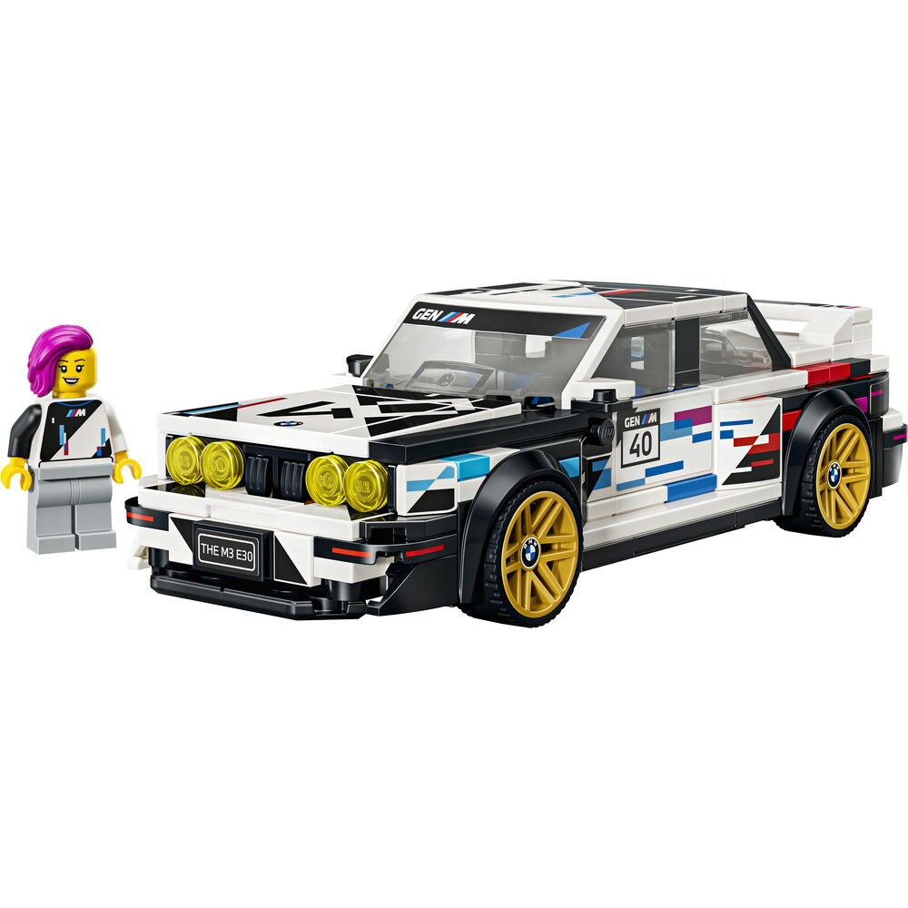LEGO Speed Champions: BMW M3 (E30) 77263, 9 ani+, 358 piese