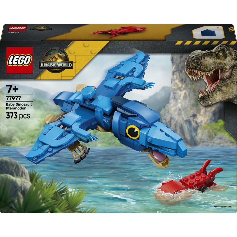 LEGO Jurassic World: Pui de dinozaur - Pteranodon 77977, 7 ani+, 373 piese