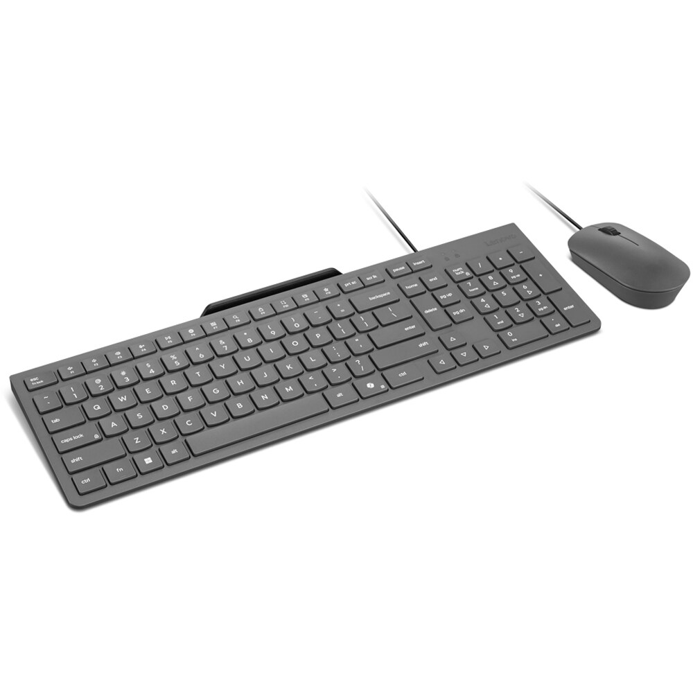 Kit Gaming tastatura si mouse LENOVO 310, USB, Layout US INT, negru