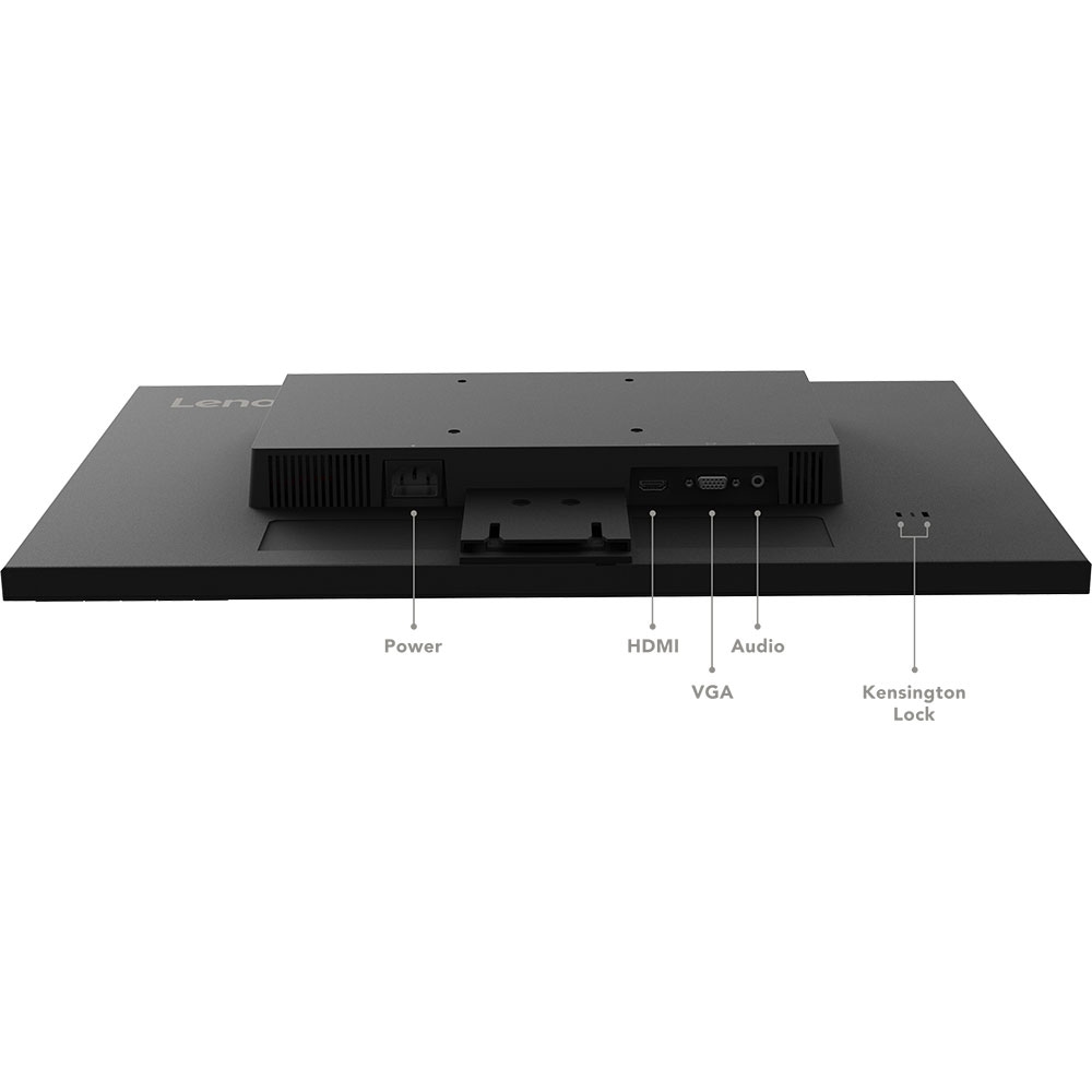 Monitor LED VA LENOVO D24-40, 23.8", Full HD, 75Hz, AMD FreeSync, negru
