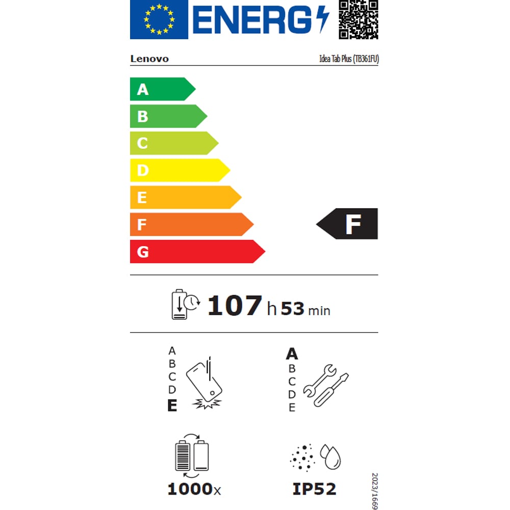 Tableta LENOVO Idea Tab Plus, 12.1", 12GB RAM, 256GB, Wi-Fi, Cloud Gray + Lenovo Tab Pen