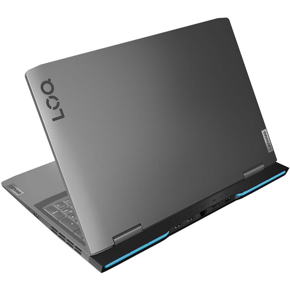 Laptop Gaming LENOVO LOQ 15APH8, AMD Ryzen 5 7640HS pana la 5GHz, 15.6" FHD, 16GB, SSD 512GB, NVIDIA GeForce RTX 4060 8GB, Free DOS, Storm Grey