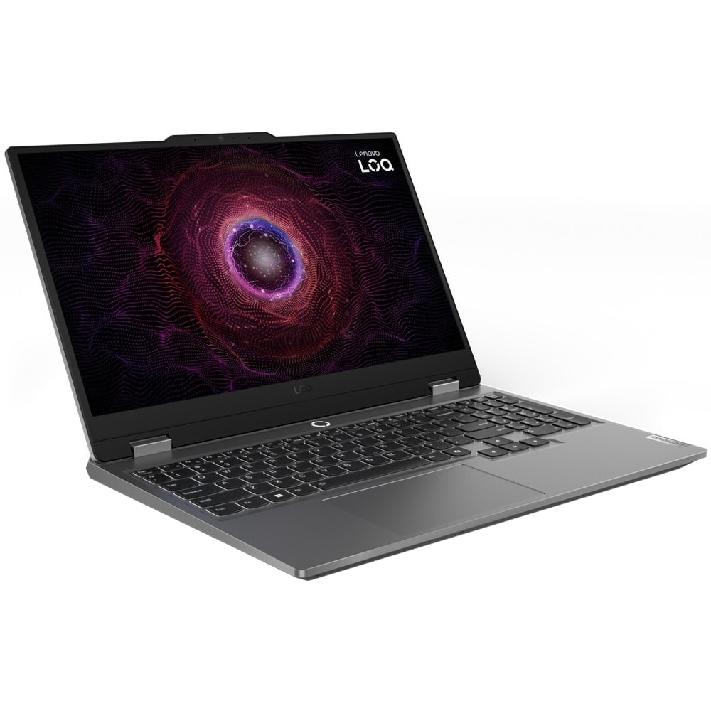 Laptop Gaming LENOVO LOQ 15ARP9, AMD Ryzen 7 7435HS pana la 4.5GHz, 15.6" FHD, 24GB, SSD 512GB, NVIDIA GeForce RTX 4050 6GB, Free DOS, Luna Grey