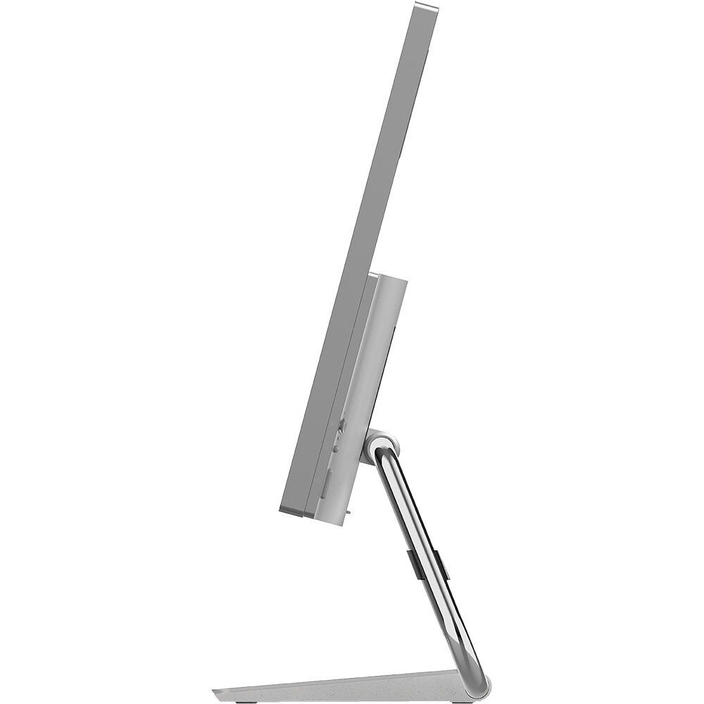 Monitor LED IPS LENOVO Q27h-20, 27", QHD, 70Hz, AMD FreeSync, HDR 10, argintiu