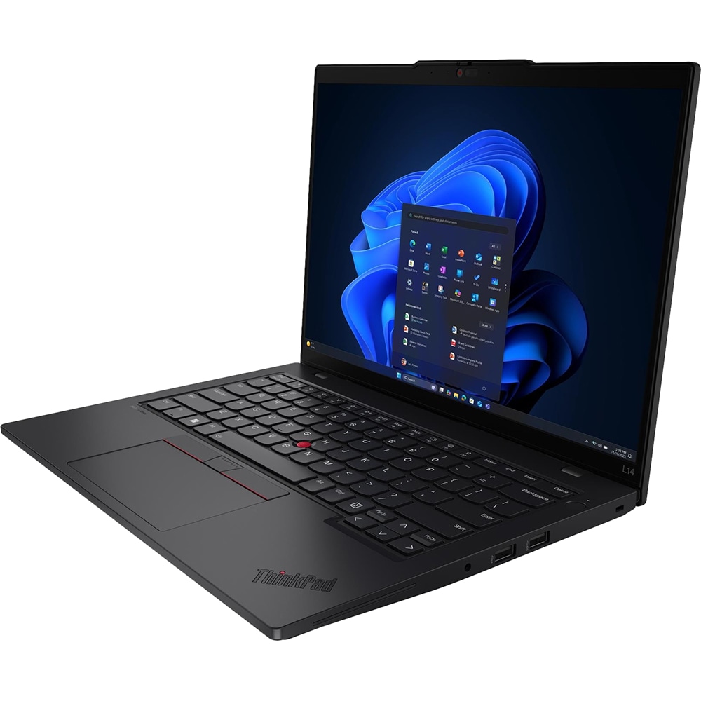 Laptop LENOVO ThinkPad L14 Gen 6, Intel Core Ultra 7 255U pana la 5.2GHz, 14" WUXGA, 32GB, SSD 1TB, Intel Graphics, Windows 11 Pro, Black