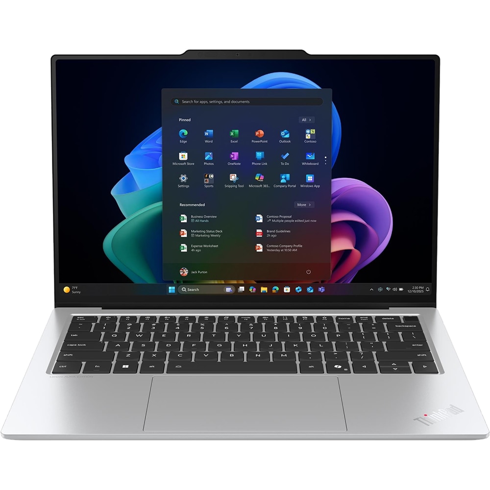 Laptop LENOVO ThinkPad X9-14 Gen 1 Aura Edition, Intel Core Ultra 7 258V pana la 4.5GHz, 14" 2.8K Touch, 32GB, SSD 1TB, Intel Arc 140V, Windows 11 Pro, White