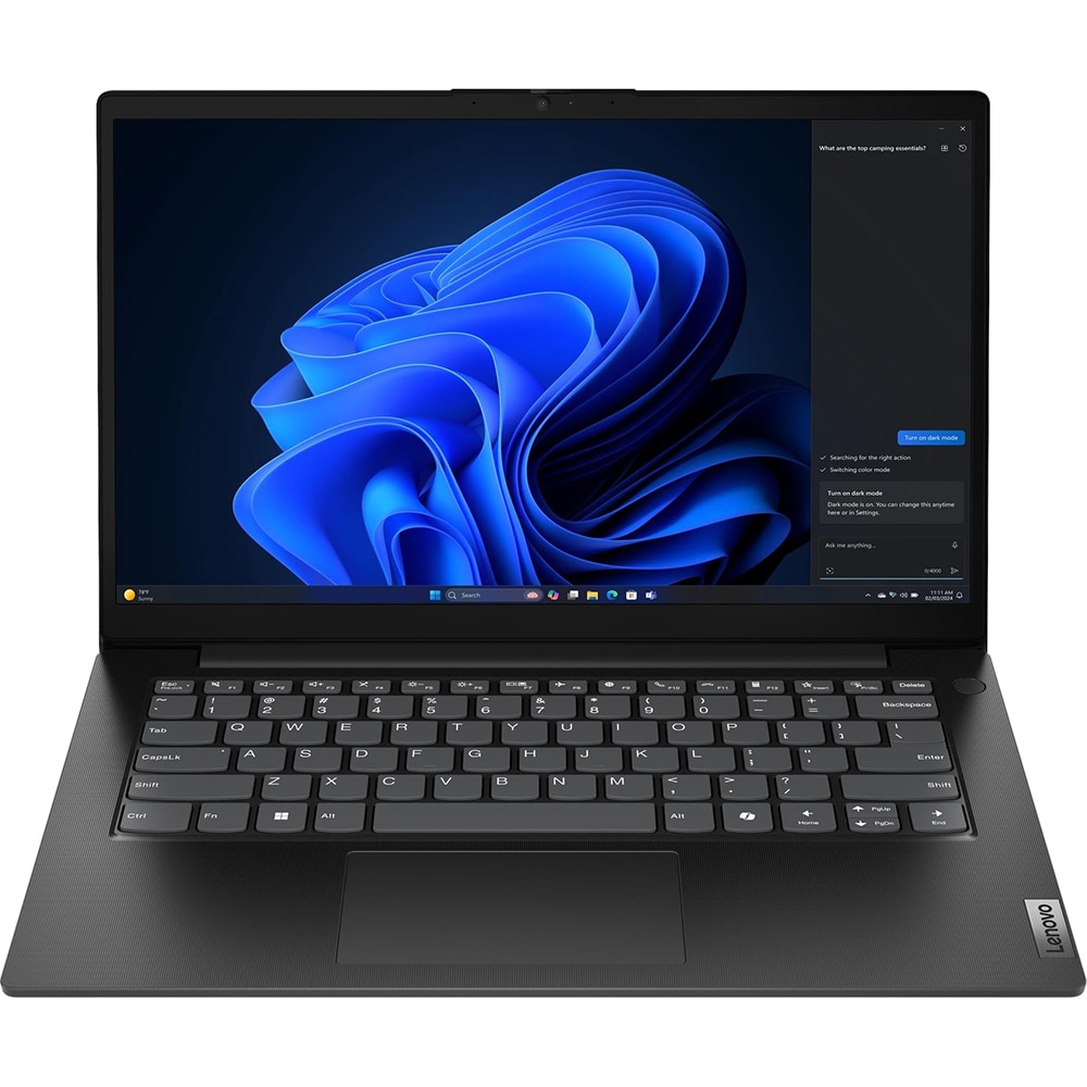 Laptop LENOVO V14 G5 IRL, Intel Core 5 210H pana la 4.8GHz, 14" FHD, 16GB, SSD 512GB, Intel Graphics, Free Dos, negru