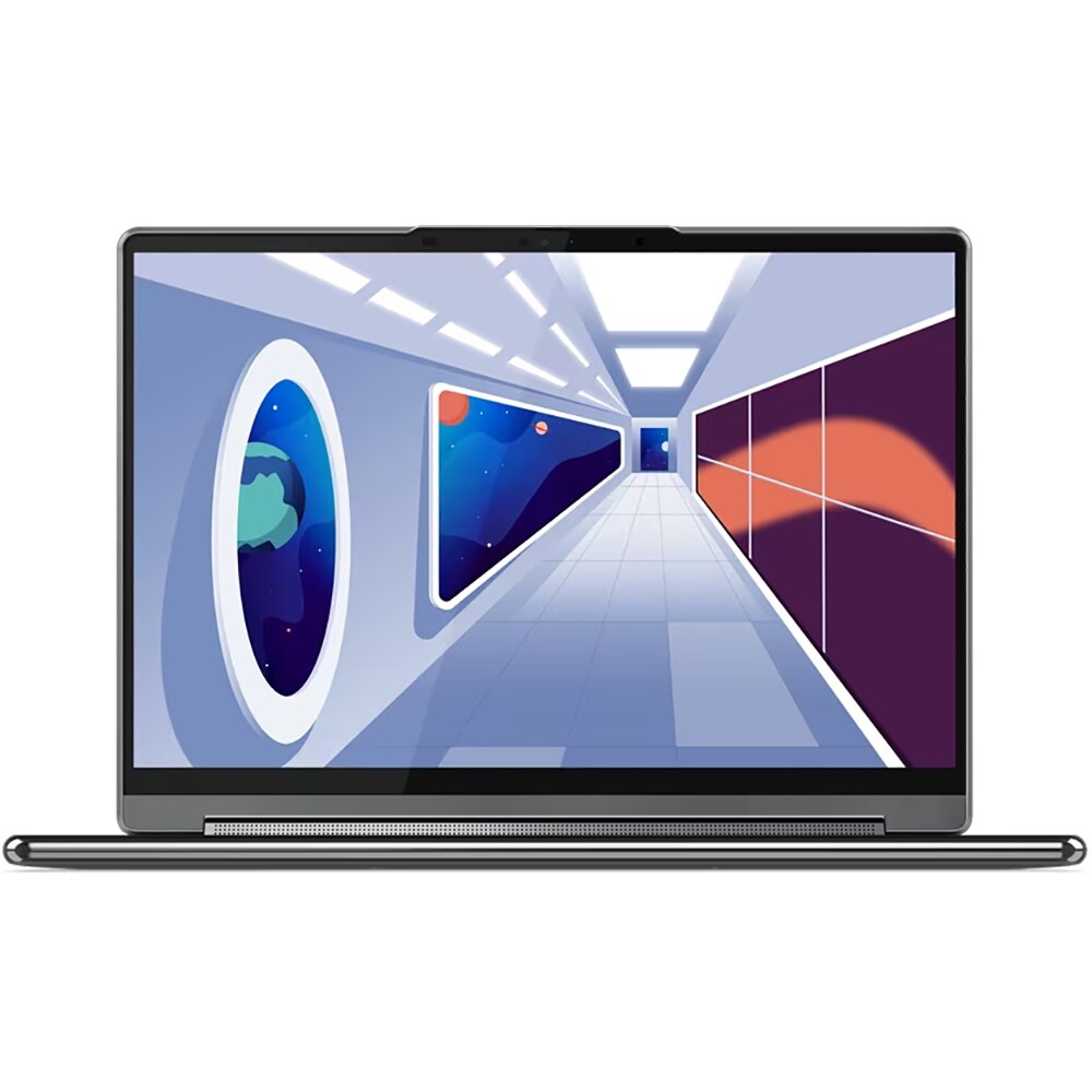 Laptop 2 in 1 LENOVO Yoga 9 14IRP8, Intel Core i7-1360P pana la 5GHz, 14" 2.8K Touch, 16GB, SSD 512GB, Intel Iris Xe Graphics, Windows 11 Home, Storm Grey