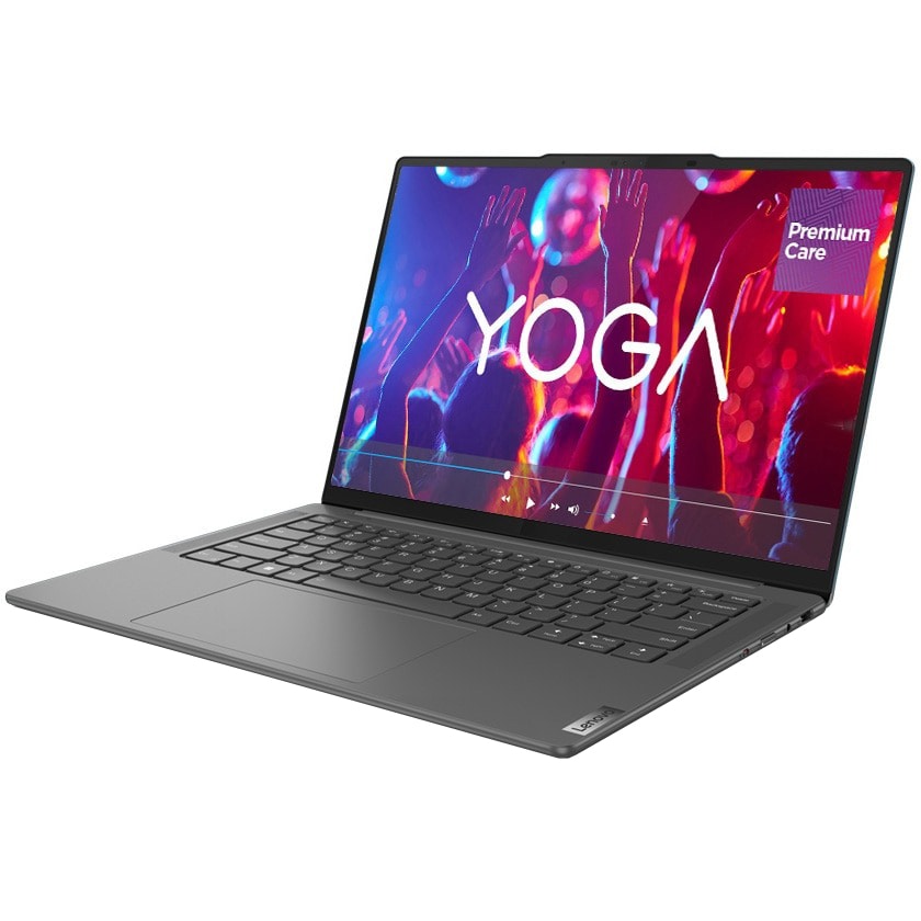 Laptop LENOVO Yoga Pro 7 14IRH8, Intel Core i5-13500H pana la 4.7GHz, 14.5" 2.5K, 32GB, SSD 1TB, Intel Iris Xe Graphics, Free DOS, Storm Grey