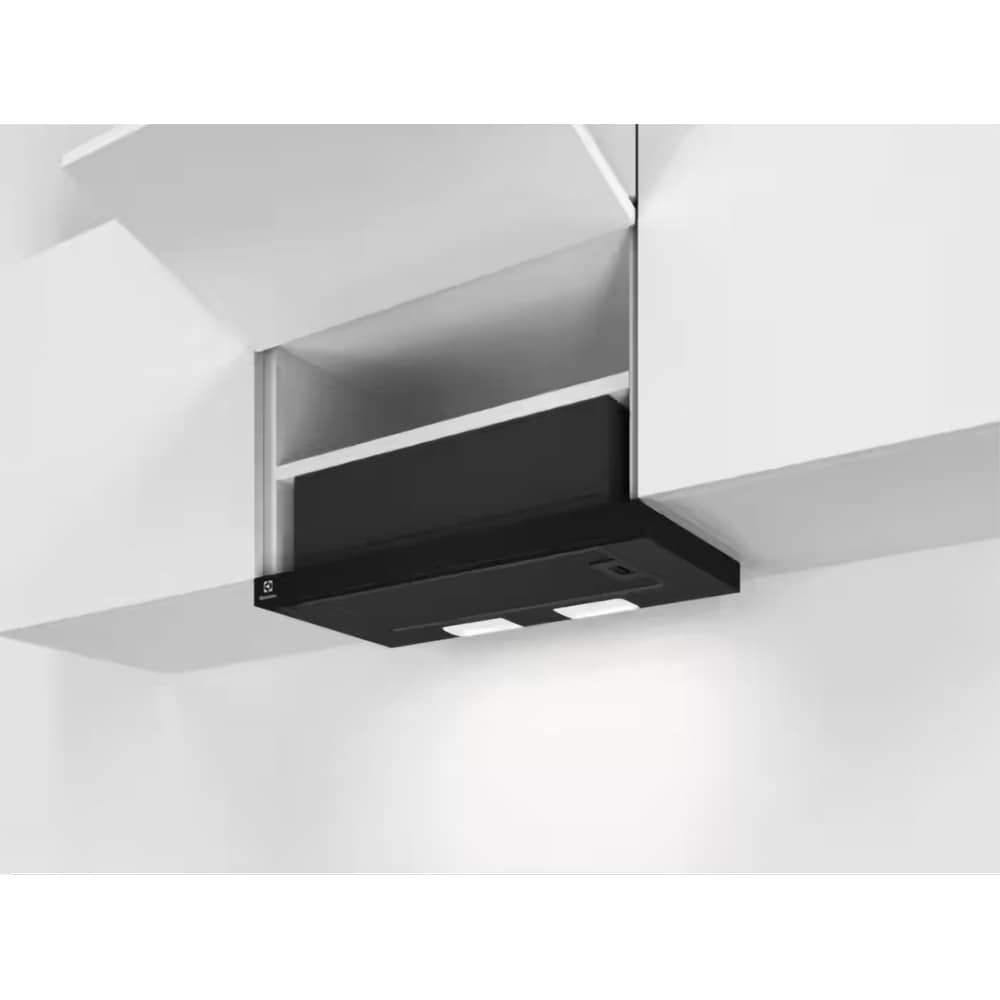 Hota incorporabila telescopica ELECTROLUX LFP336K, 1 motor, 410 m3/h, L 60 cm, negru