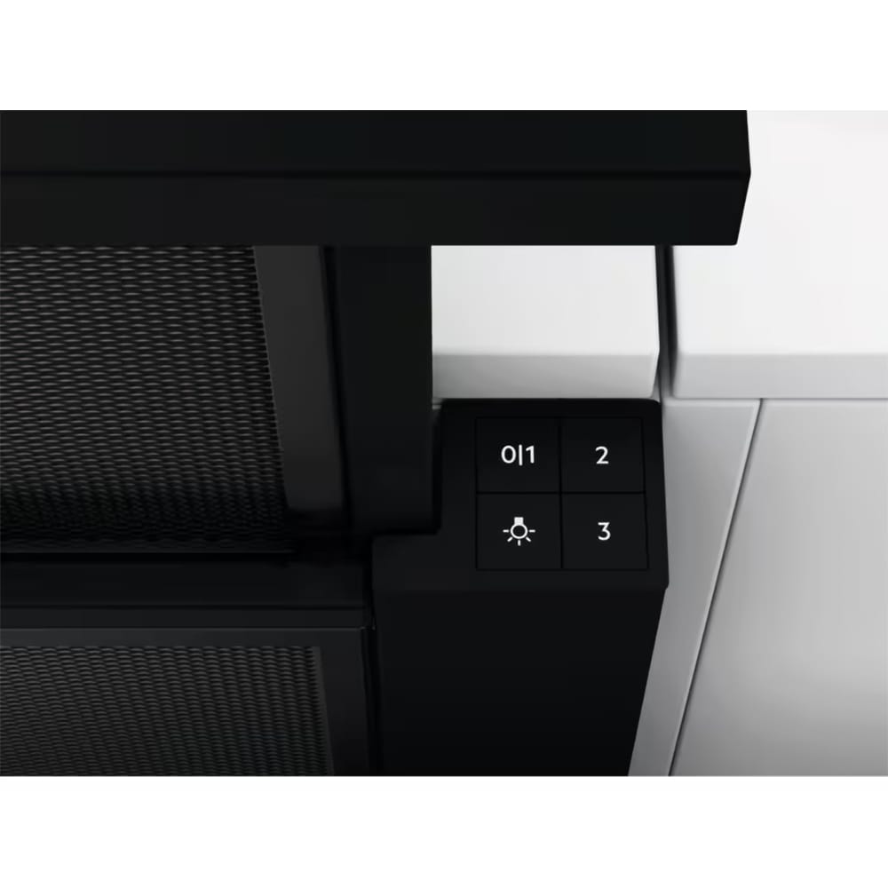 Hota incorporabila telescopica ELECTROLUX LFP626AK, 1 motor, 600 m3/h, L 60 cm, negru