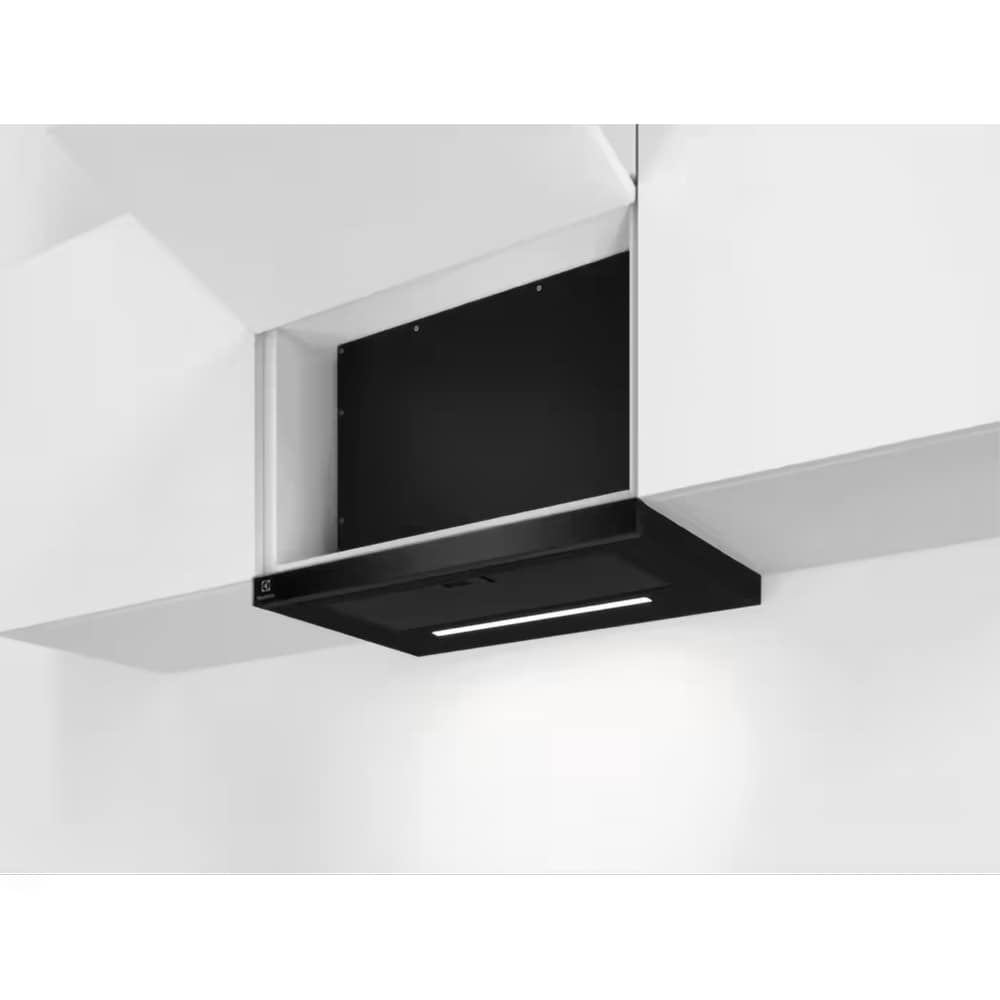 Hota incorporabila telescopica ELECTROLUX LFP626AK, 1 motor, 600 m3/h, L 60 cm, negru