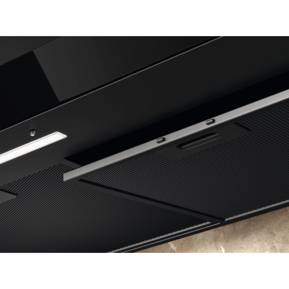 Hota decorativa ELECTROLUX LFT819K, 1 motor, 730 m3/h, L 90 cm, negru mat