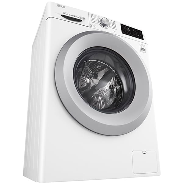 Masina de spalat rufe frontala LG F2J5WN4W, 6 Motion DD, 6.5kg, 1200rpm, Clasa A+++, alb