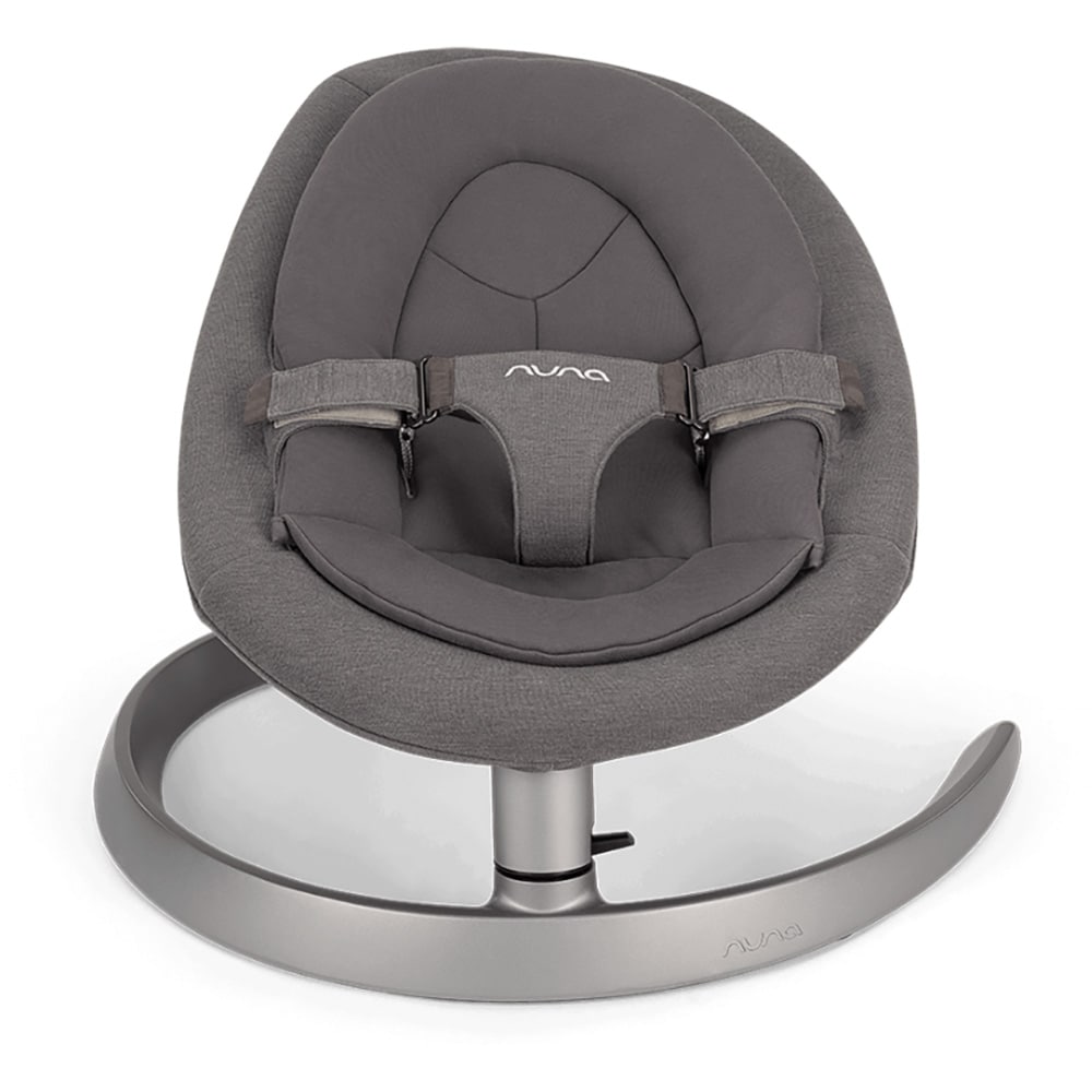 Sezlong NUNA Leaf Iron SE01002IRNGL, 0 luni+, gri inchis