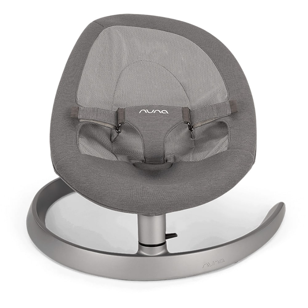 Sezlong NUNA Leaf Iron SE01002IRNGL, 0 luni+, gri inchis