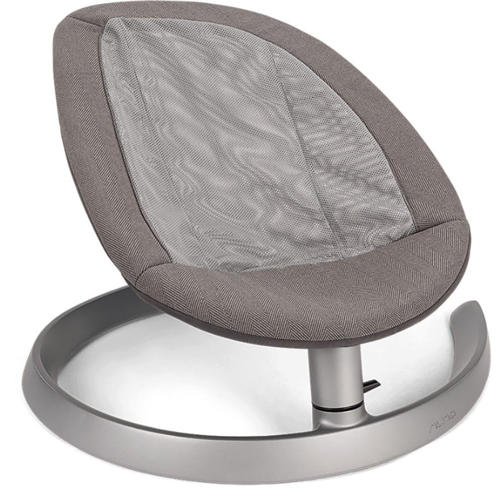 Sezlong NUNA Leaf Iron SE01002IRNGL, 0 luni+, gri inchis