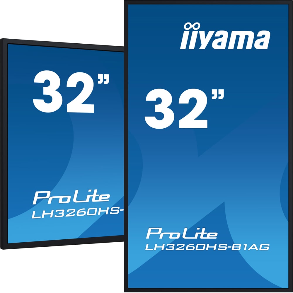 Display profesional LED VA IIYAMA ProLite LH3260HS-B1AG, 31.5", Full HD, negru