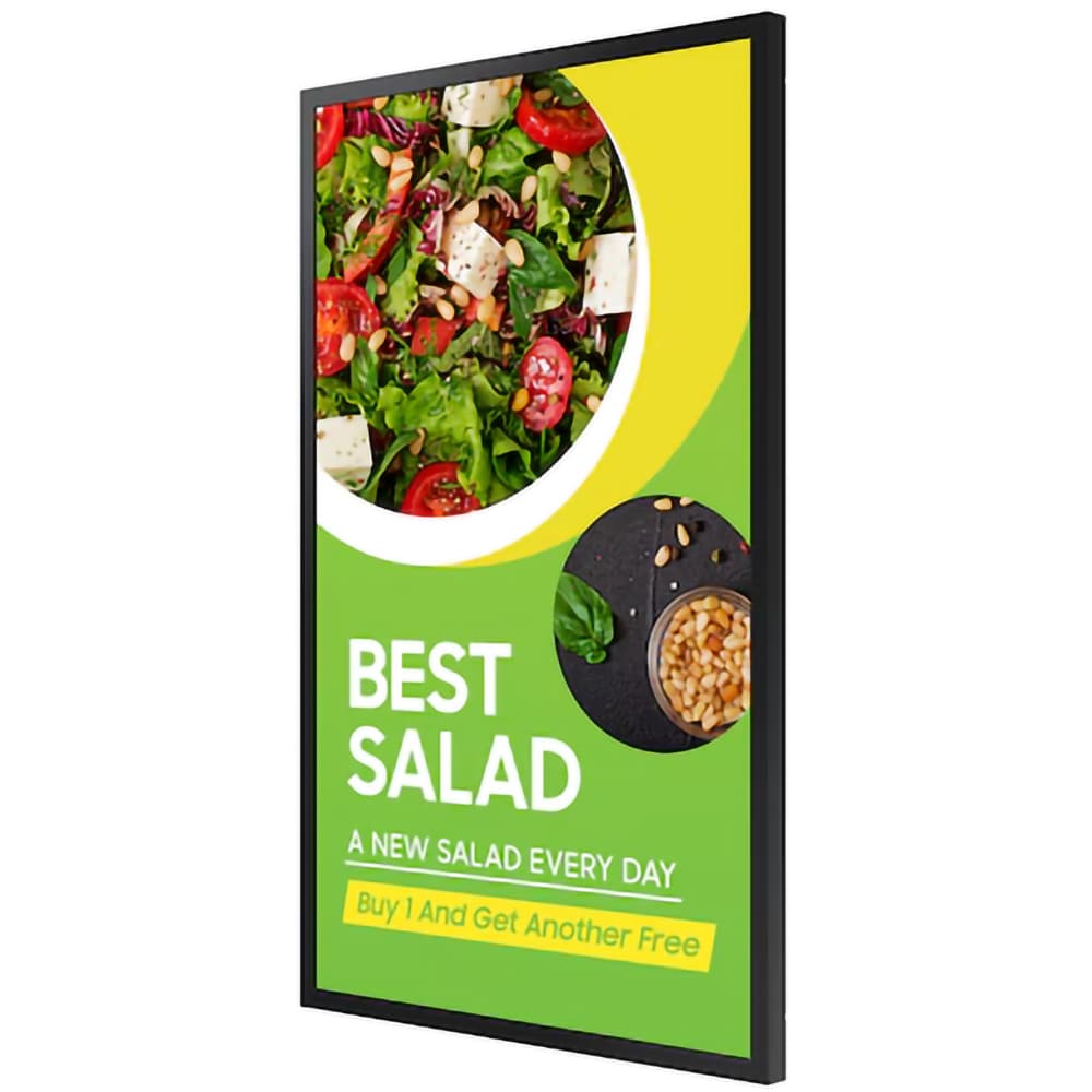 Display profesional SAMSUNG Window Signage OM32DX LH32OMDEBGBXEN, 32", Full HD, 75 Hz, Wi-Fi, negru