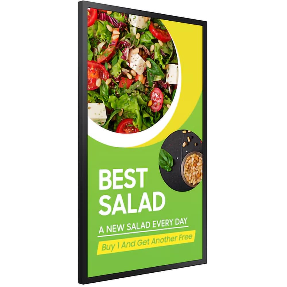 Display profesional SAMSUNG Window Signage OM32DX LH32OMDEBGBXEN, 32", Full HD, 75 Hz, Wi-Fi, negru