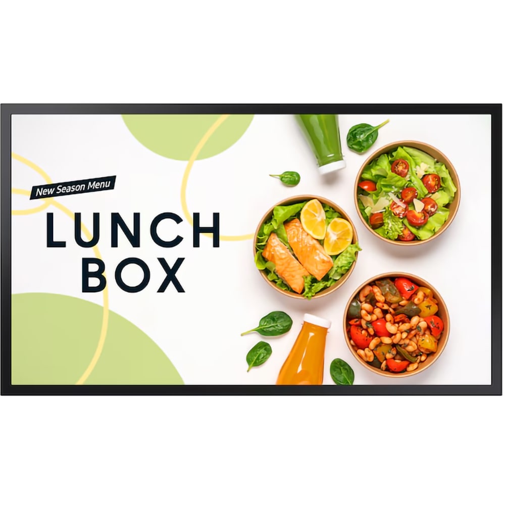 Display profesional SAMSUNG Window Signage OM32DX LH32OMDEBGBXEN, 32", Full HD, 75 Hz, Wi-Fi, negru