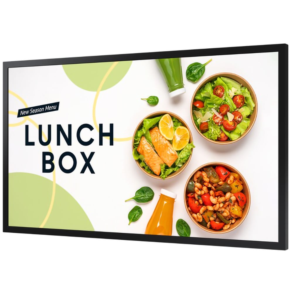 Display profesional SAMSUNG Window Signage OM32DX LH32OMDEBGBXEN, 32", Full HD, 75 Hz, Wi-Fi, negru