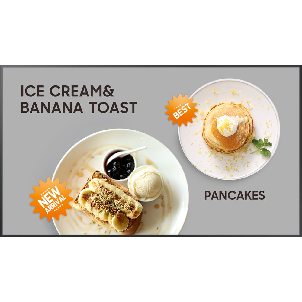 Display profesional LED IPS SAMSUNG QMC LH32QMCEPGCXEN, 32", Full HD, 75Hz, negru