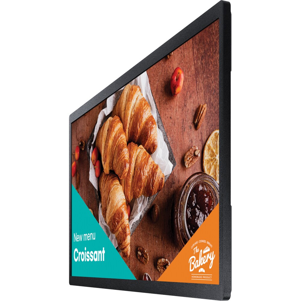 Display profesional LED ADS SAMSUNG QBC LH24QBCEBGCXEN, 23.8", Full HD, 60Hz, negru