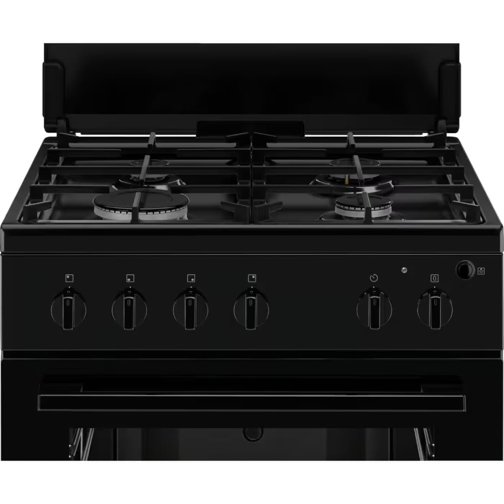 Aragaz ELECTROLUX LKG604015K, 4 arzatoare, Gaz, L 60 cm, Grill, negru