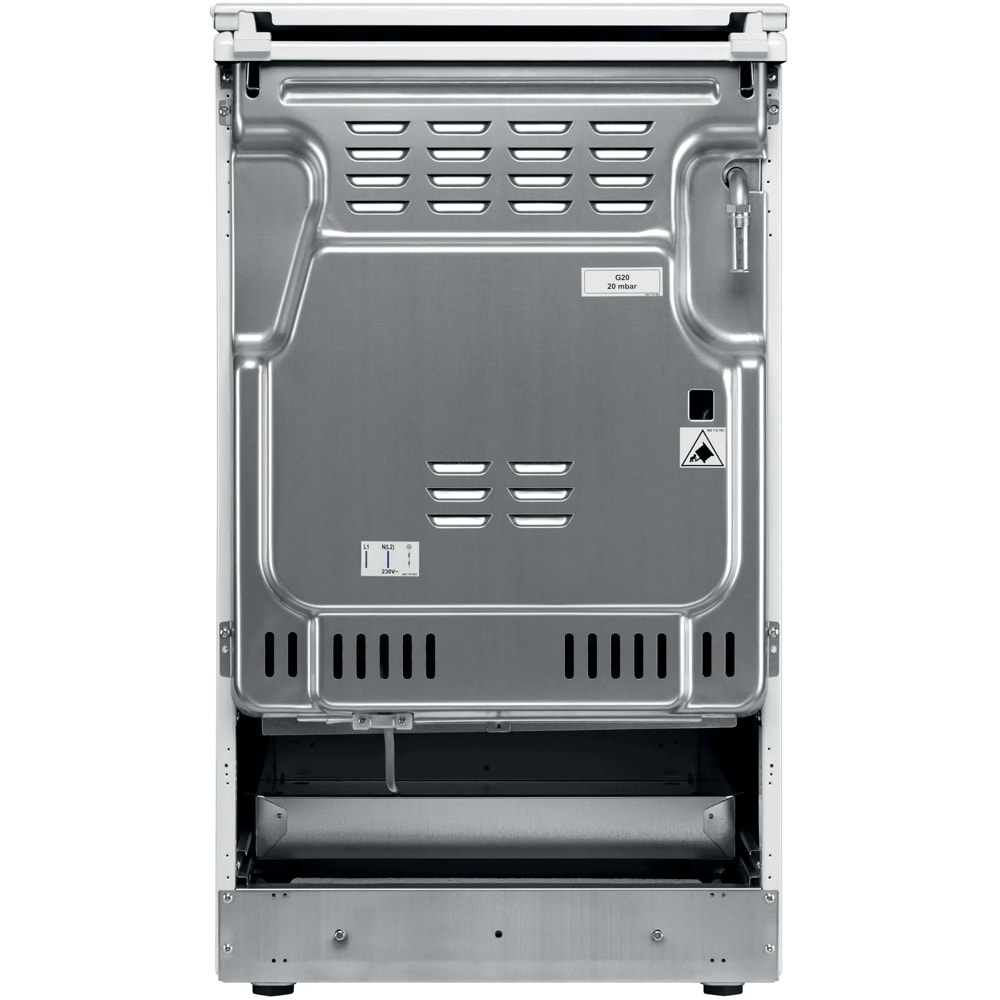 Aragaz ELECTROLUX LKK520023X, 4 arzatoare, Gaz + Electric, L 50 cm, Grill, inox