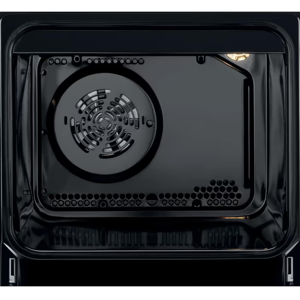Aragaz ELECTROLUX LKK560012K, SteamBake, 4 arzatoare, Gaz + Electric, L 50 cm, Grill, negru