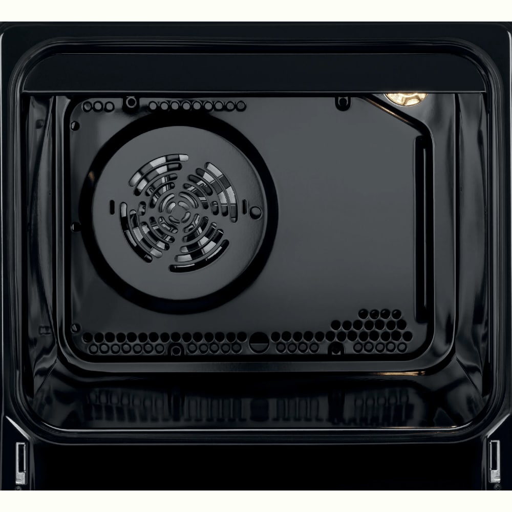 Aragaz ELECTROLUX LKK660225K, HotAir, 4 arzatoare, Gaz + Electric, L 60 cm, Grill, negru