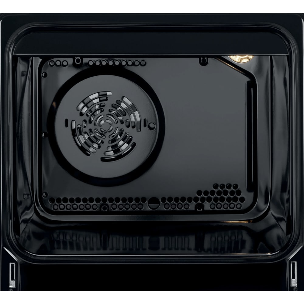 Aragaz ELECTROLUX LKK660225W, HotAir, 4 arzatoare, Gaz + Electric, L 60 cm, Grill, alb