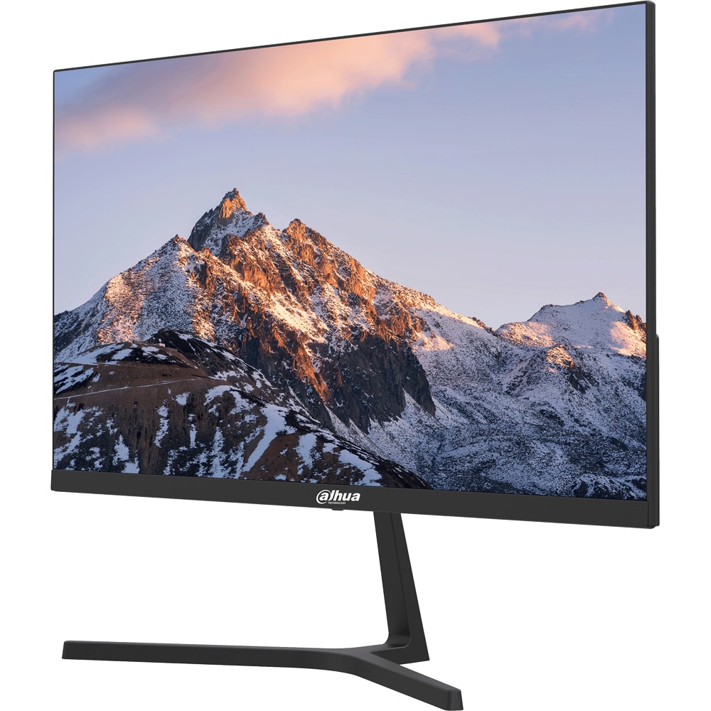 Monitor LED VA DAHUA DHI-LM24-B200S, 23.8", Full HD, 100Hz, boxe, negru
