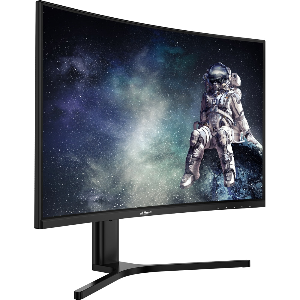 Monitor Gaming Curbat LED VA DAHUA DHI-LM32-E330CA, 31.5", QHD, 180Hz, HDR10, negru