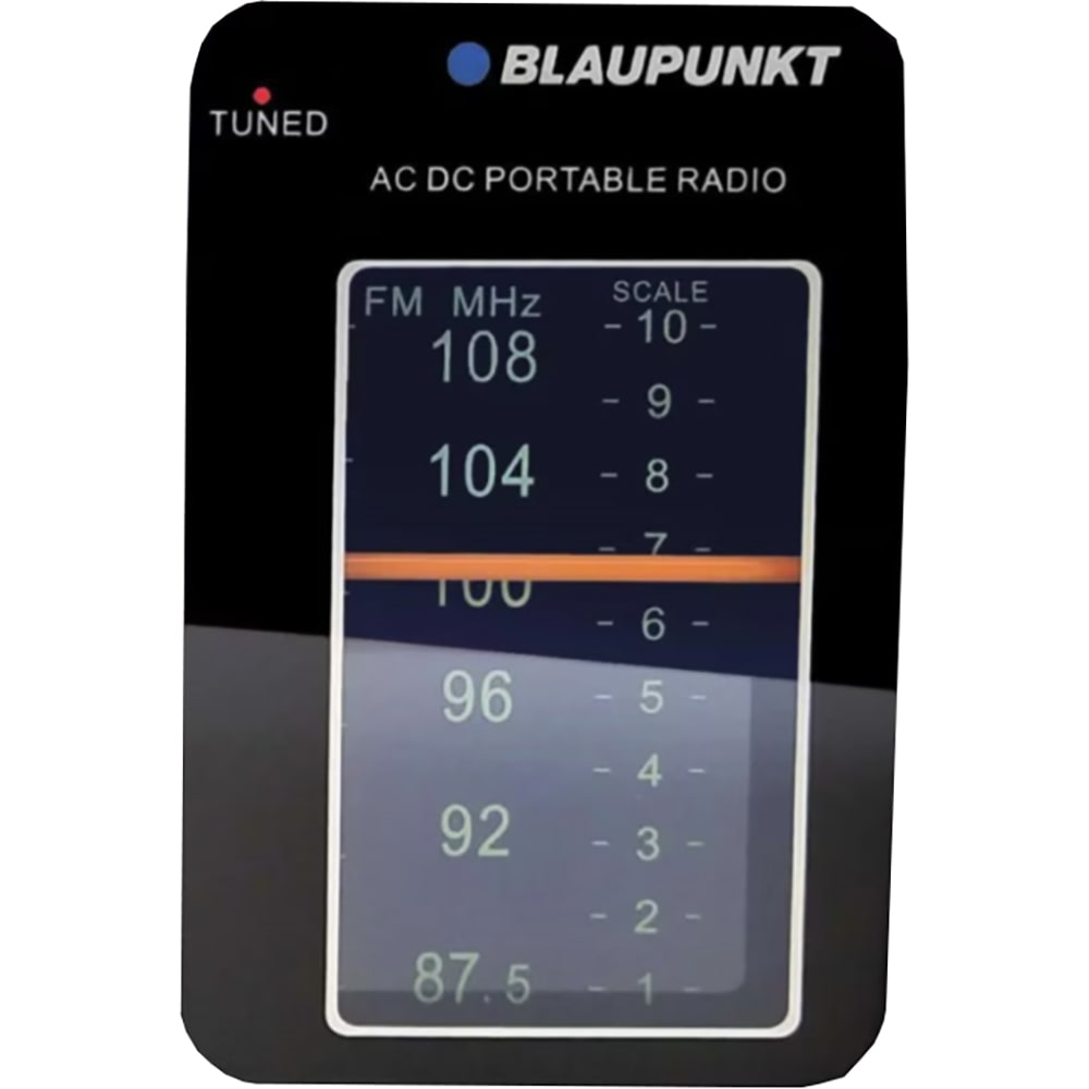 Radio portabil BLAUPUNKT PR8BK, FM, Jack 3.5mm, negru