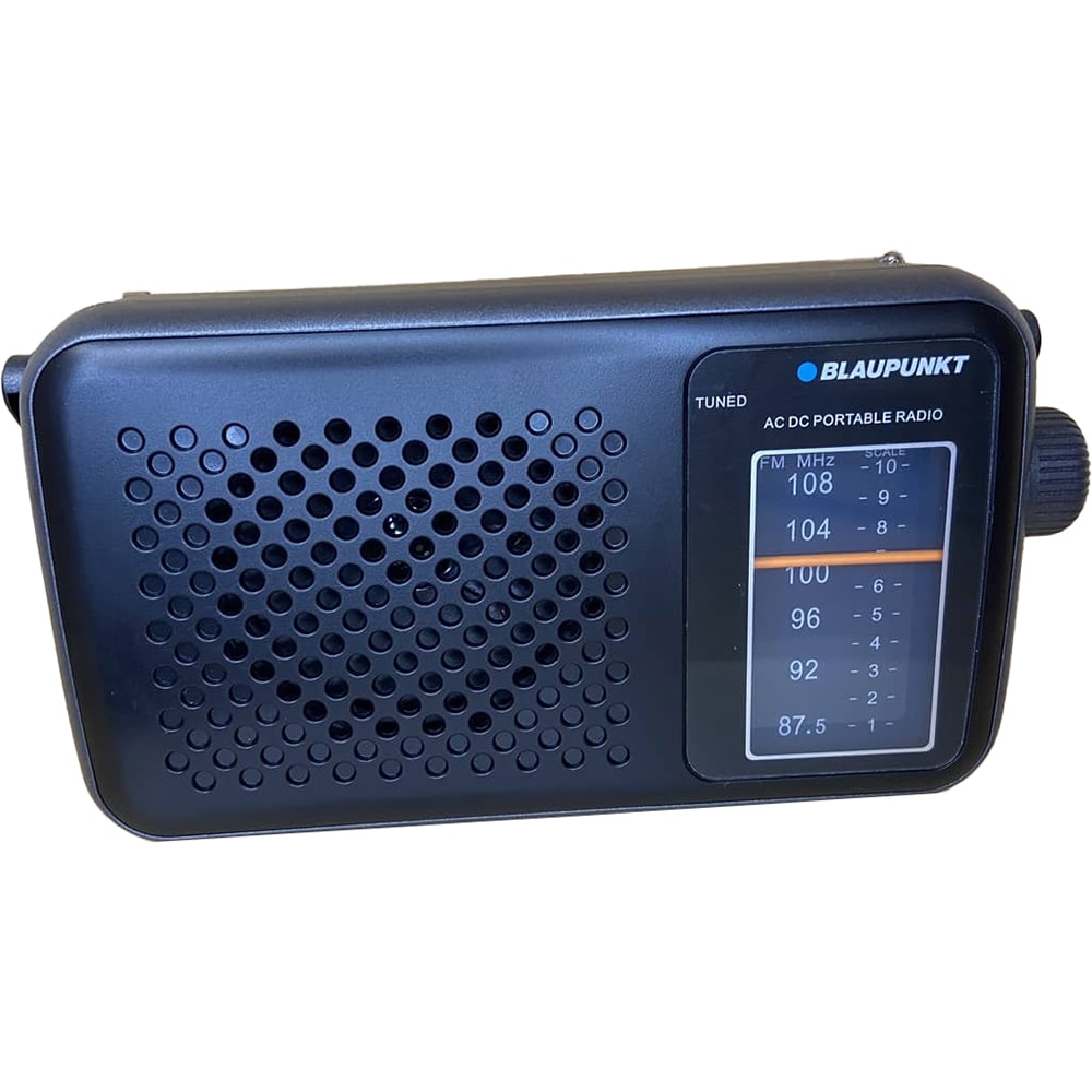 Radio portabil BLAUPUNKT PR8BK, FM, Jack 3.5mm, negru