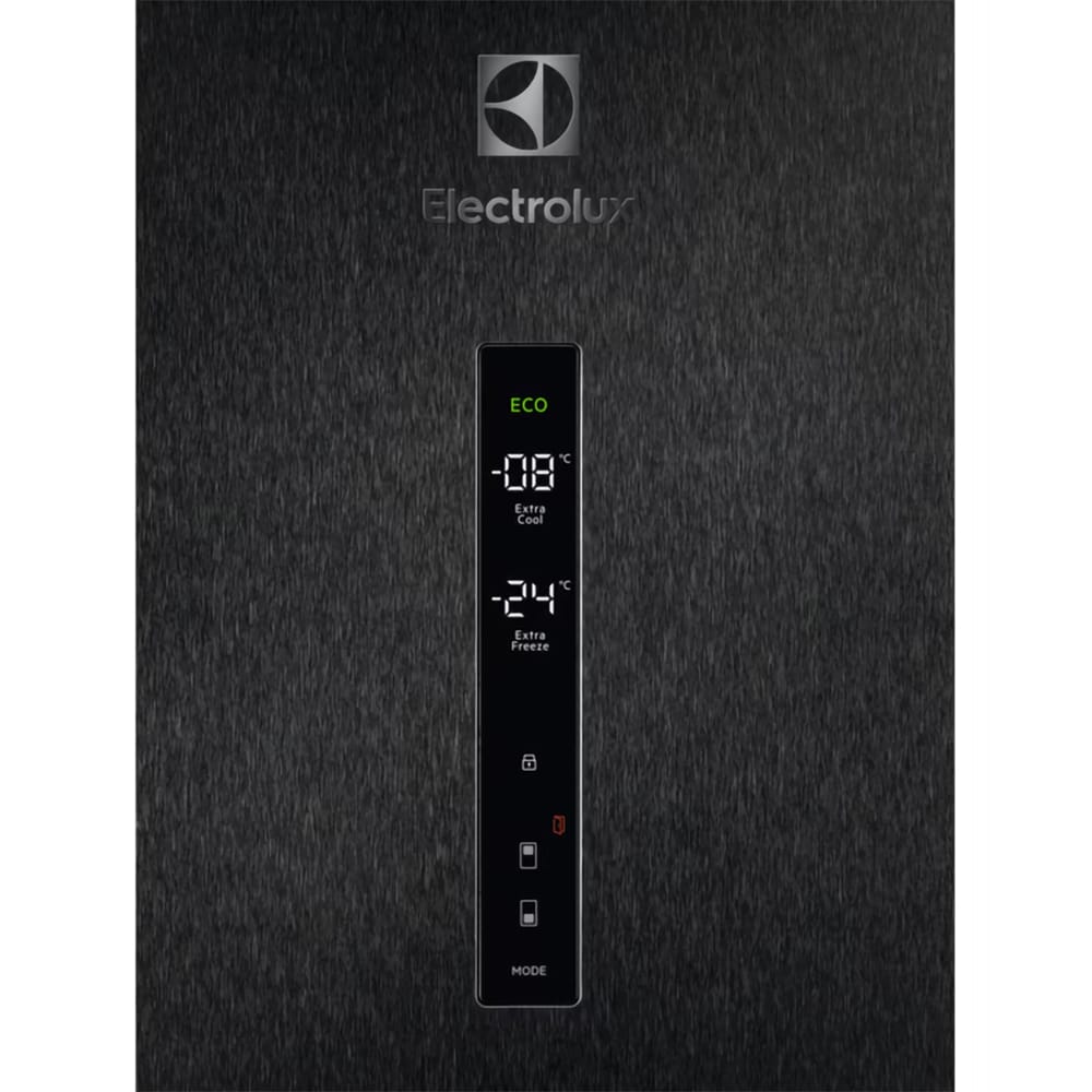 Combina frigorifica ELECTROLUX LNT7MD58B, No Frost, 588 l, H 186 cm, Clasa D, dark inox