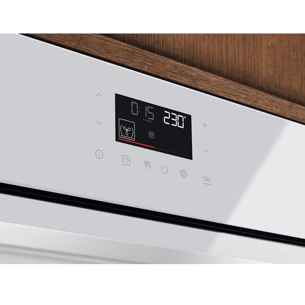 Cuptor incorporabil ELECTROLUX SurroundCook LOD7C37V, Electric, SteamBake, Autocuratare catalitica, 72 l, Clasa A+, alb